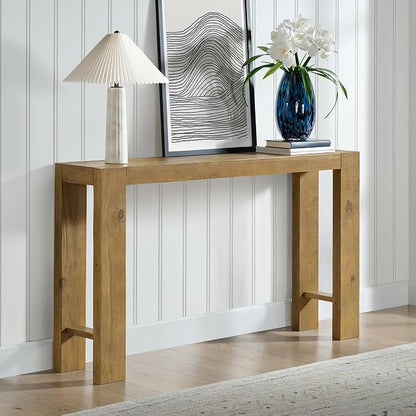 Alaterre Furniture Classic Solid Wood Console Table - Image 4