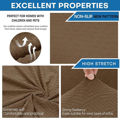 XINEAGE New 3 Pieces Couch Covers - Image 5