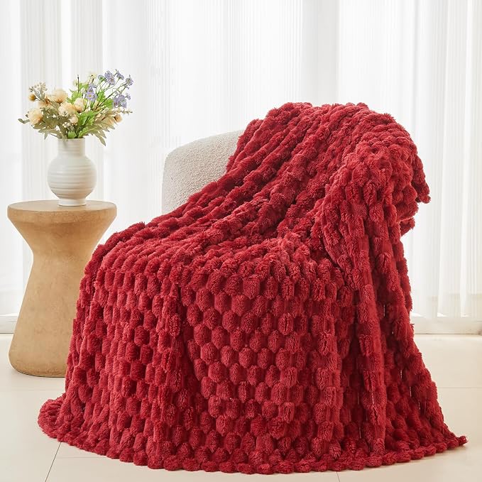 NEWCOSPLAY Fleece Clouds Cozy Throw Blanket - Image 4