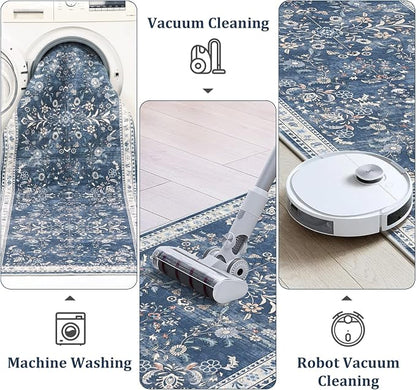 Yamaziot 2x3 Washable Entryway Rug Non Slip Indoor Door Mat, Stain Resistant - Image 5
