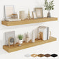 fuqing Floating Shelves for Wall, Wall Mounted Wood Floating Shelf by Fuqing