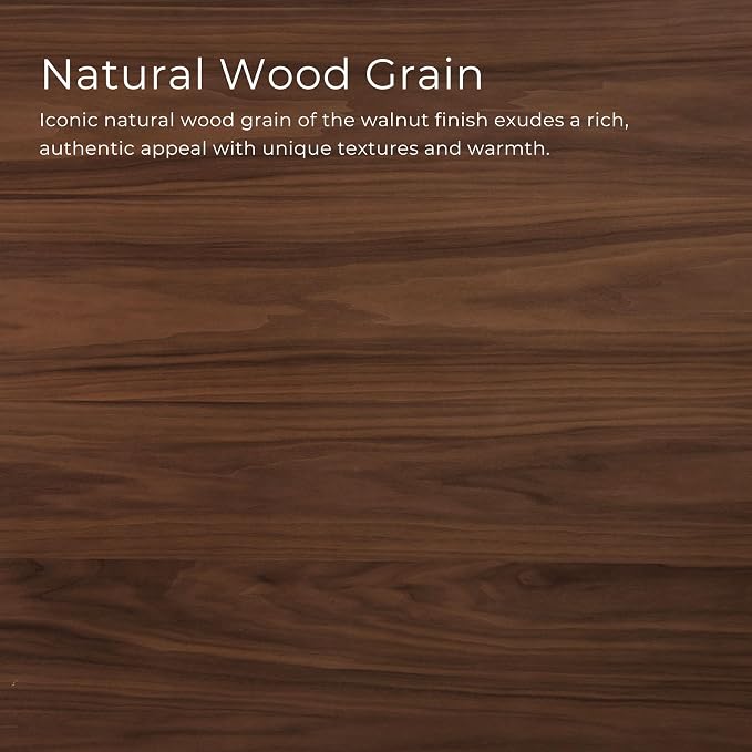 Furniture of America Callum Mid-Century Modern Solid Wood 2 Piece Brown Round - Image 7