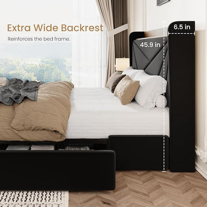 SHA CERLIN Full Size Bed Frame - Image 7