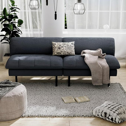 Ribilake 3 Sets 70" Futon Sofa Bed, 4 in 1 Multi-Function Couch Sleeper - Image 7