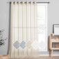 NICETOWN Flax Linen Extra Wide 100 Inch Curtain Panel-W100 x L96, Grommet Semi by NICETOWN