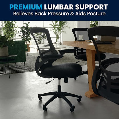 Flash Furniture Kelista Mid-Back Swivel Office Chair - Image 9