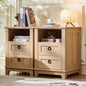 Joaxswe 18" Farmhouse Night Stands Set of 2 by Joaxswe