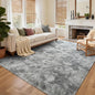 5x8 Ft Large Shag Rugs for Living Room, Tie Dyed Ultra Soft Fluffy Furry Area by Cuzwlovita