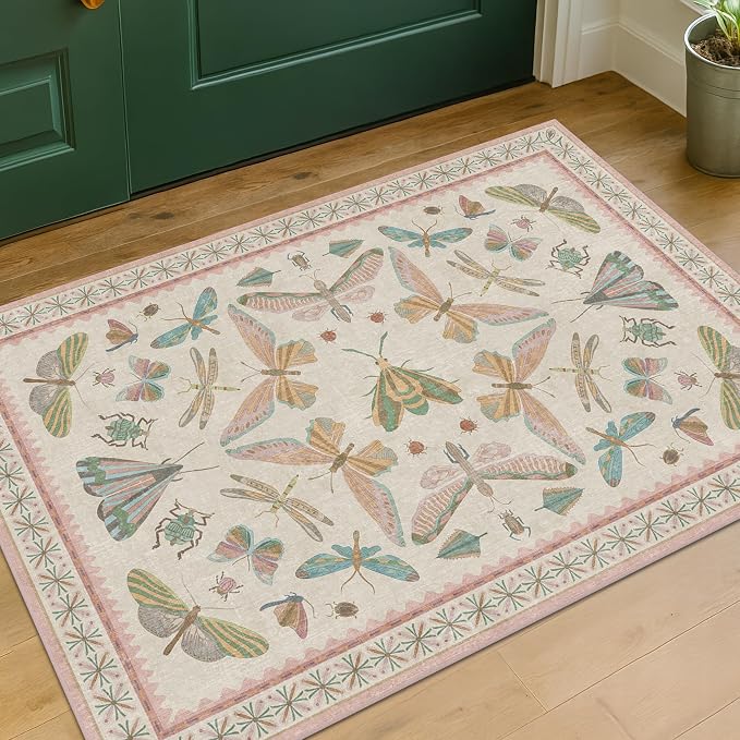 Light Pink Bathroom Rug - Image 3