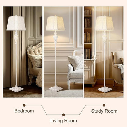 LuxSight Collection Floor Lamp for Living Room, Vintage Standing Lamp - Image 5