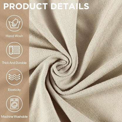 Peryiter 2 Pcs Sofa Covers Couch and Loveseat Covers Set Stretch Sofa Slipcover - Image 5