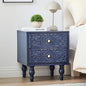 Nightstand, Farmhouse Bedside Table by Unknown