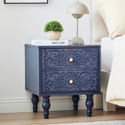 Nightstand, Farmhouse Bedside Table - Image 2