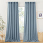 RYB HOME Sheer Curtains 108 inches, Extra Long Floor to Ceiling Curtains | by RYBHOME