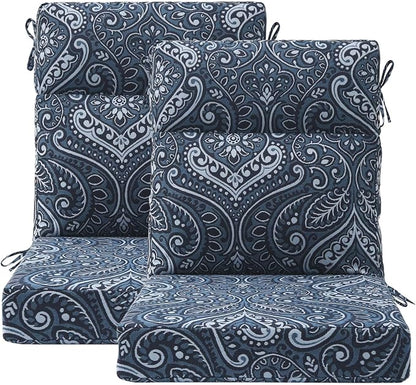 Unimatta Outdoor High Back Chair Cushion Seat Pads, 44 x 21 Inch by Unimatta