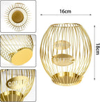 Stainless Steel Elliptical Cup Coffee Basket pods holder Sturdy for Home or Office Kitchen Counter Organizer Espresso Capsule (Gold)