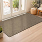 Ultra Thin Indoor Door Mat 24"x47", Non Slip Doormats, Rubber Backing, by LEKEEPGO