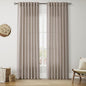 Cobblestone Linen Curtains 84 Inches Long by Nanspring