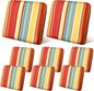 Geyoga 8 Pcs Patio Stretch Sofa Cushion Covers Outdoor Cushion Covers by Geyoga
