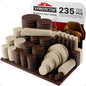 235 pcs Felt Furniture Pads Brown & Beige X-Protector! Huge Quantity of by X-Protector