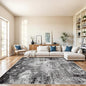 8x10 Washable Living Room Rug – Modern Neutral Abstract Large Area Rug by BYYVOORugsforYourHome