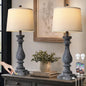 Cinkeda 29" Tall Farmhouse Table Lamp by Cinkeda