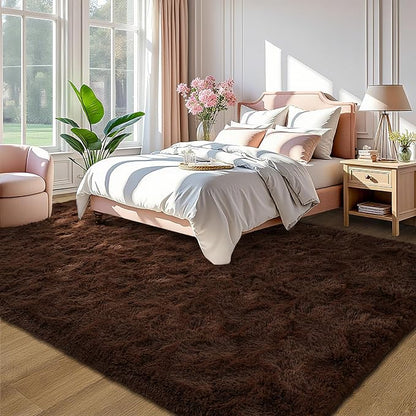 LOCHAS Area Rugs 10x14 Fluffy Living Room Carpets - Image 3