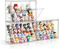 Clear Acrylic Display Case for Collectibles 4 Layer Hobby Figure Display Case by MSHOMELYDIRECT