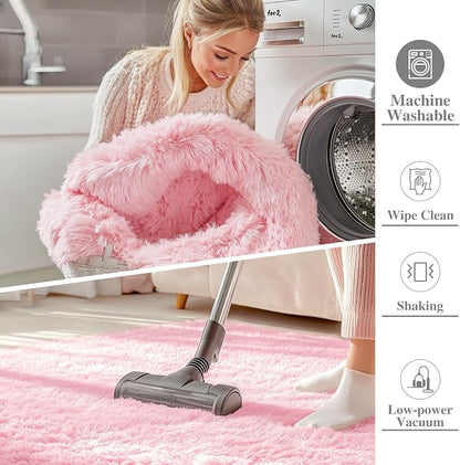 OLANLY 5x8 Machine Washable Large Area Rugs - Image 2