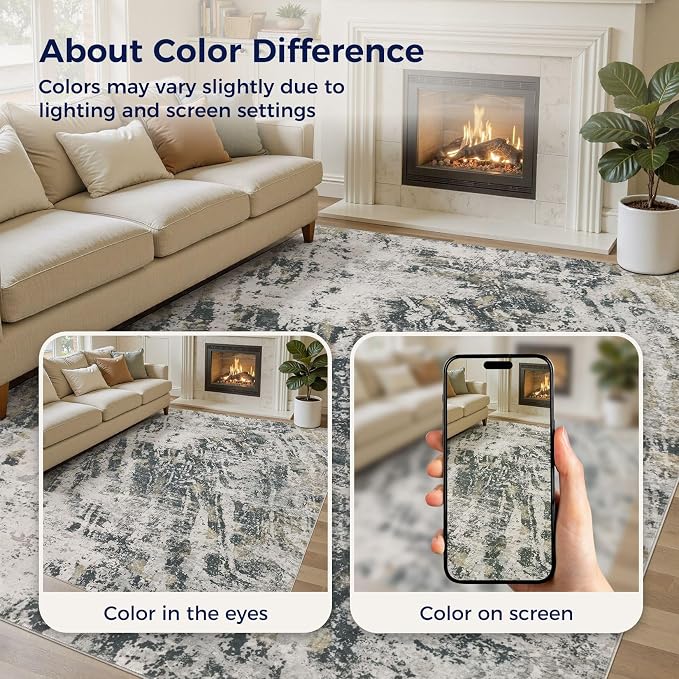 DMOYEST Area Rug Living Room Rugs - Image 8