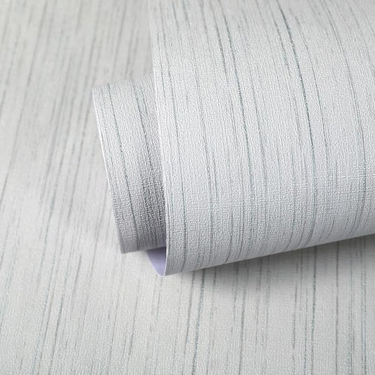 Beige Grey Grasscloth Peel and Stick Wallpaper 15.74" X 118.11" Boho Textured by MANONIRIA