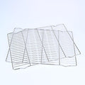 2-Pack Cooling Racks for Baking, 10x15 Inch Heavy Duty Stainless Steel Wire Baking Rack, Oven Safe Cookie Cooling Rack Set, Fits Half Sheet Pan, Dishwasher Safe & Non-Toxic