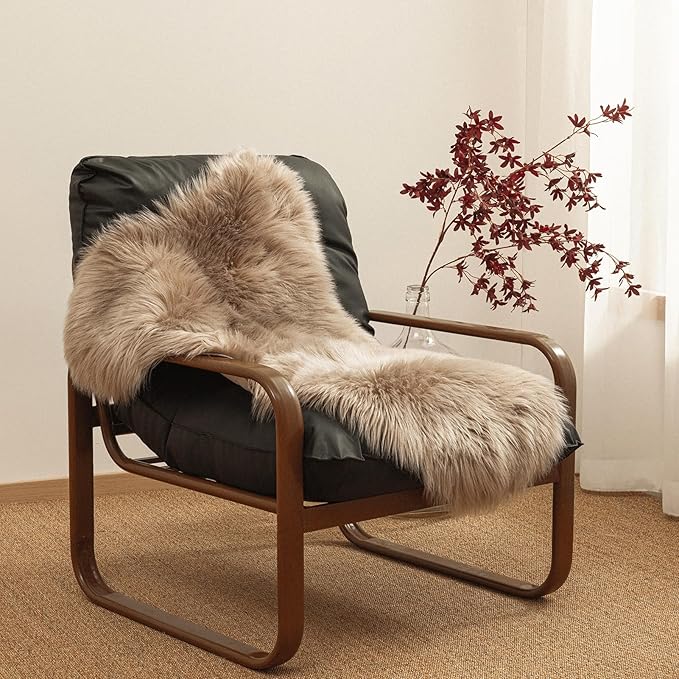Ashler Faux Fur Rug, 2 x 3 Ft, Machine Washable | Fluffy Shaggy Rug, Ultra Soft - Image 2
