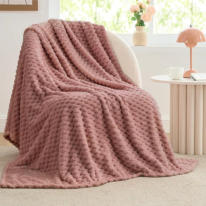 BEDELITE Dusty Pink Twin Blanket - Image 2
