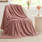BEDELITE Dusty Pink Throw Blanket by BEDELITE