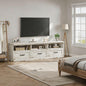 IDEALHOUSE 70in TV Stand for TVs up to 80", Mid Century Modern Entertainment by IDEALHOUSE