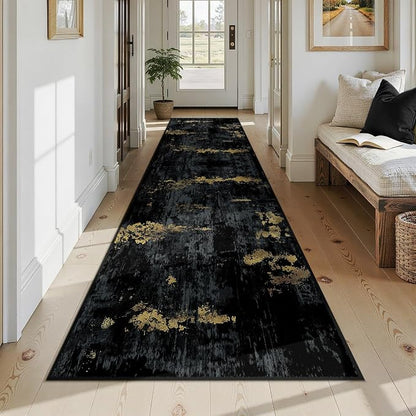 RELEANY Washable Runner 3'x12' Abstract Area Rug - Image 2