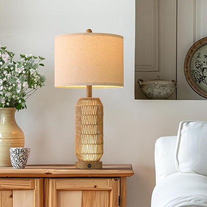 OYEARS 25" Table Lamps Set of 2 - Image 6