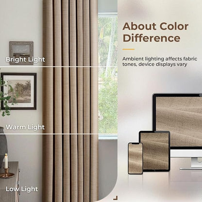 INOVADAY 100% Blackout Curtains - Image 8