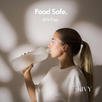KIVY Slim Water Bottle 50oz [Lightweight & Shatterproof] - Reusable Tritan Water Bottle - Leak Proof Water Bottle for Women & Men - No Spill - Dishwasher Safe‚