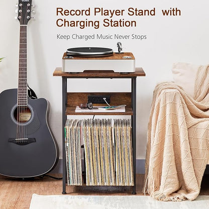 AMHANCIBLE Record Player Stand - Image 2