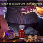 18 Pack Single Serving Wine Carafe Glass Small Mini Carafe Individual Wine Refill Decanter for Dinner Parties Tastings Bars Restaurants (6.5 oz)