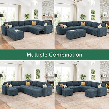 HONBAY Modular Sectional Sleeper Sofa - Image 7