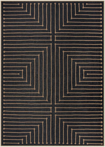 Lahome Neutral Outdoor Rug 5x7 - Image 8