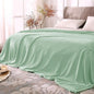 BEDELITE Fleece Blanket Soft Plush King Bed Blanket Mint Green 108"x90" | Ultra by BEDELITE
