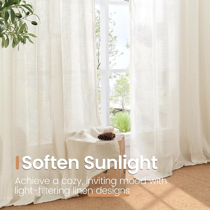 BGment 90 Inches Long Curtains for Living Room - Image 5