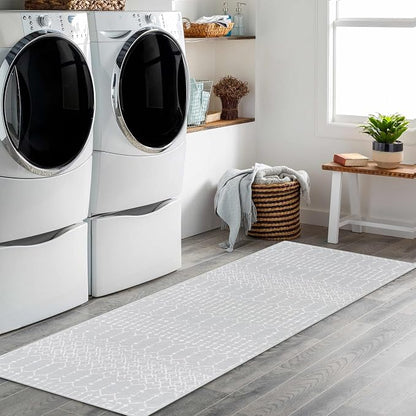Lahome Moroccan Runners for Hallways 2x6 Washable Non-Slip Carpet Runner Throw - Image 9