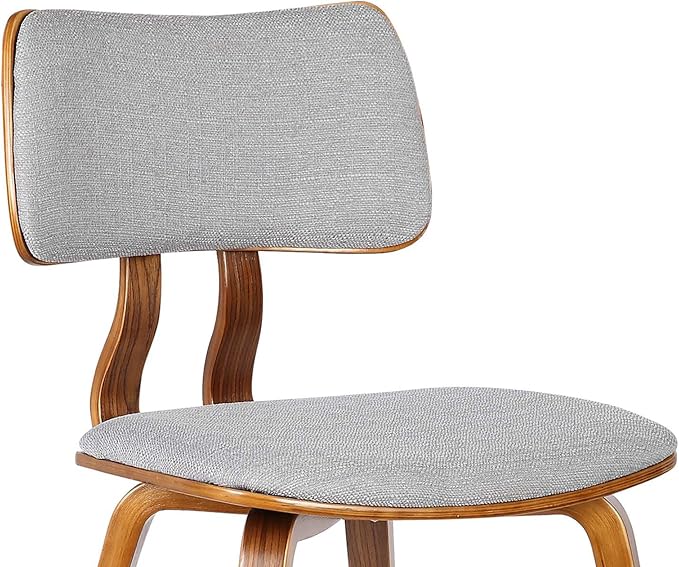 Armen Living Jaguar Mid Century Modern Dining Accent Chair - Image 9