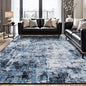 Rugflix 7x10 Area Rugs for Living Room, Washable Navy Blue Dark Large Rug | by RugflixAreaRugs