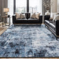 Rugflix 9x12 Area Rugs for Living Room, Washable Navy Blue Dark Large Rug | by RugflixAreaRugs